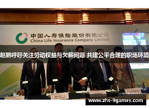 赵鹏呼吁关注劳动权益与欠薪问题 共建公平合理的职场环境